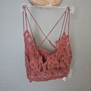 Free People Intimately Adella Bralette Copper